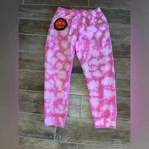 EYBL Nike pink tie dye joggers